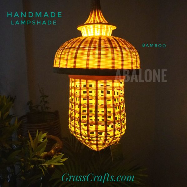 bamboo lamp shades for Diwali home decor