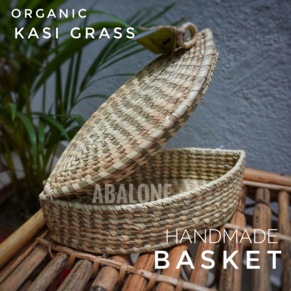 a handmade bird basket made of straw