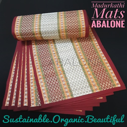 hand woven madurkathi place mats