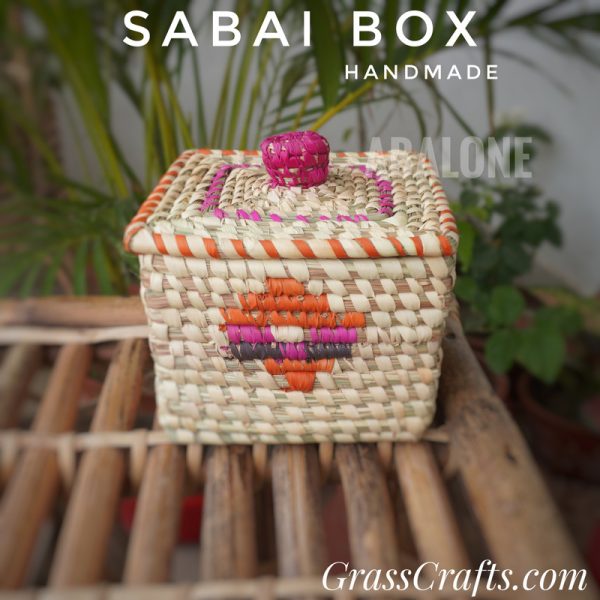 Handmade Sabai Grass Box