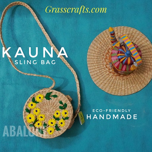 a kauna hat and a kauna sling bag for ladies
